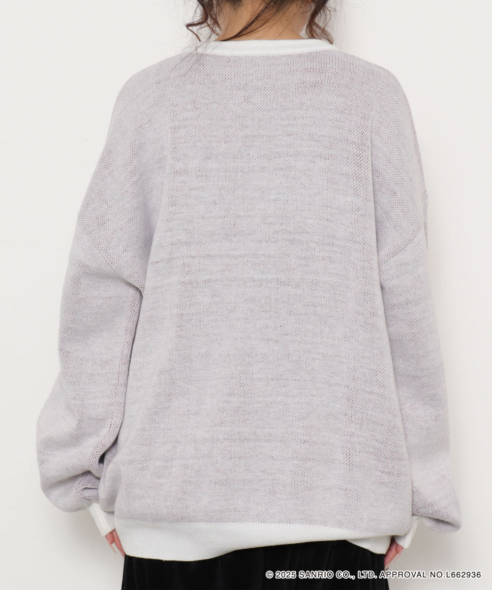 ホワイトアイボリー:モデル155cmF着用