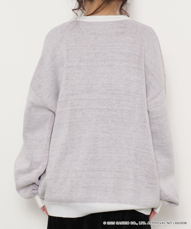 ホワイトアイボリー:モデル155cmF着用