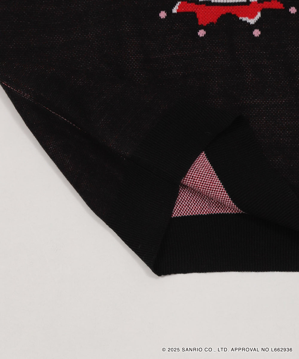 Honda×Kuromi コラボジャガードニット