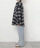 ブラックチェック1 モデル:155cm F着用