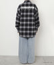 ブラックチェック1 モデル:155cm F着用