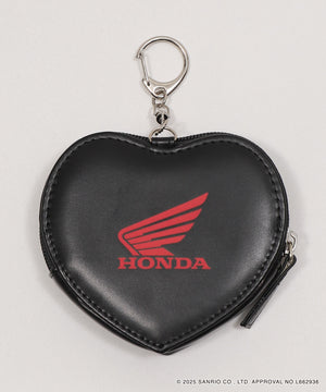 Honda×Kuromi ハートポーチキーホルダー