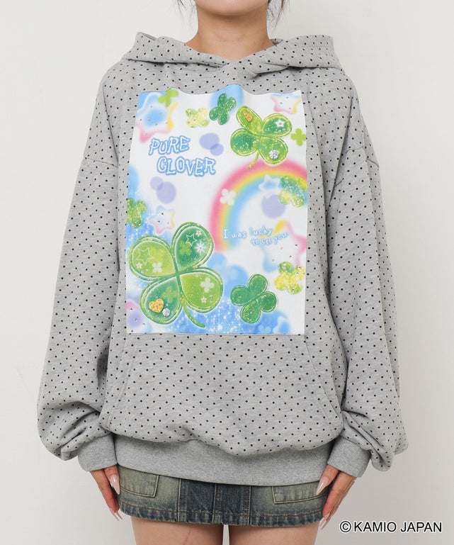 杢グレー　モデル：155cm