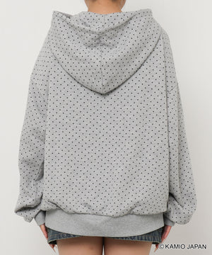 杢グレー　モデル：155cm