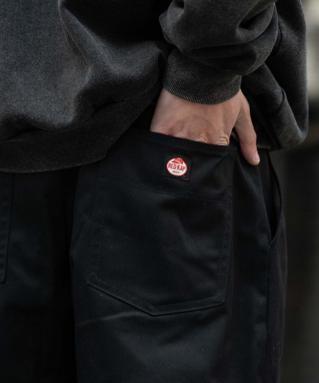 別注RED　KAPタックワイドチノパンツ