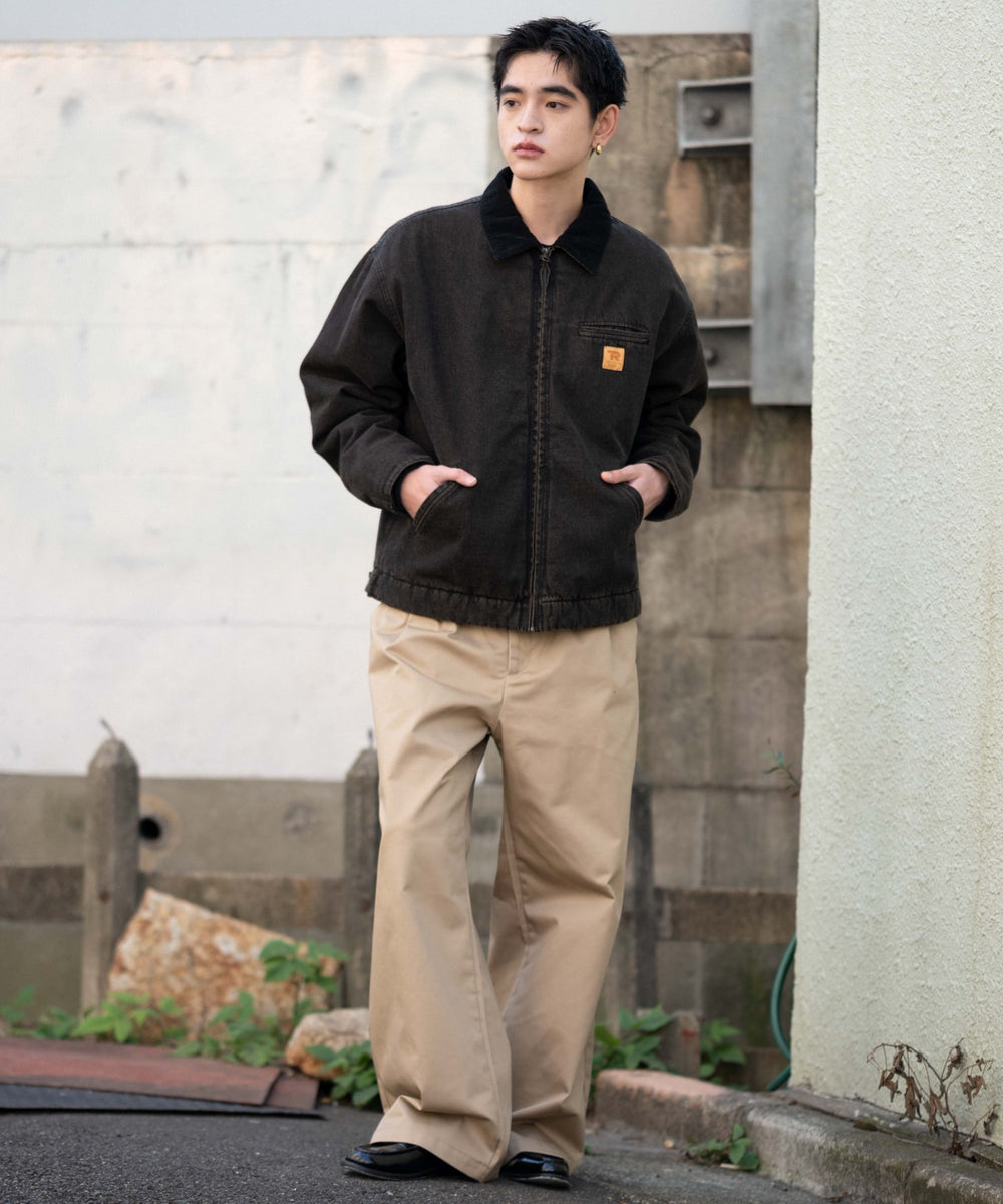 ベージュ モデル：180cm L着用