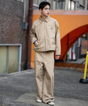 ベージュ モデル：180cm L着用