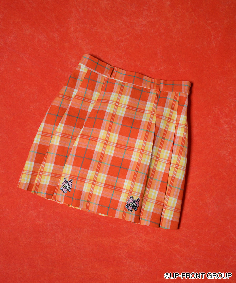 ミニモちゃん×WEGO チェックスカート