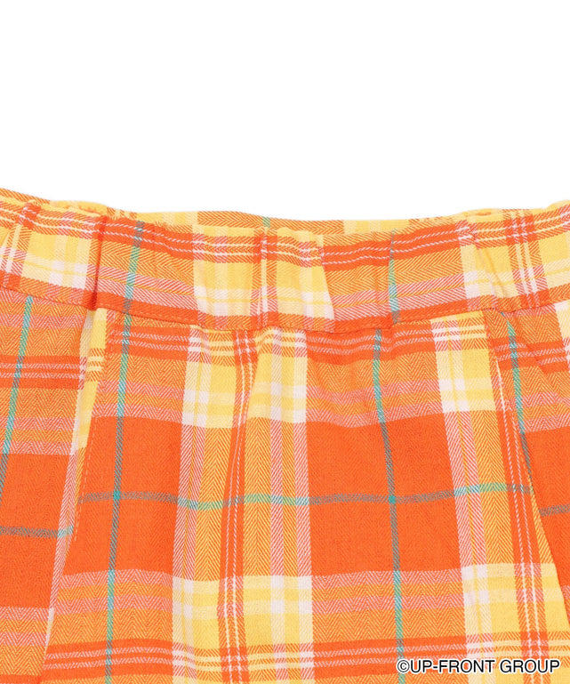 ミニモちゃん×WEGO チェックスカート