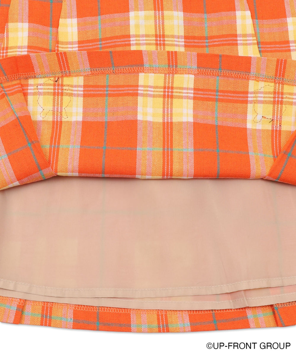 ミニモちゃん×WEGO チェックスカート