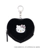 HELLO KITTY×WEGO ハートポーチチャーム/ブラック