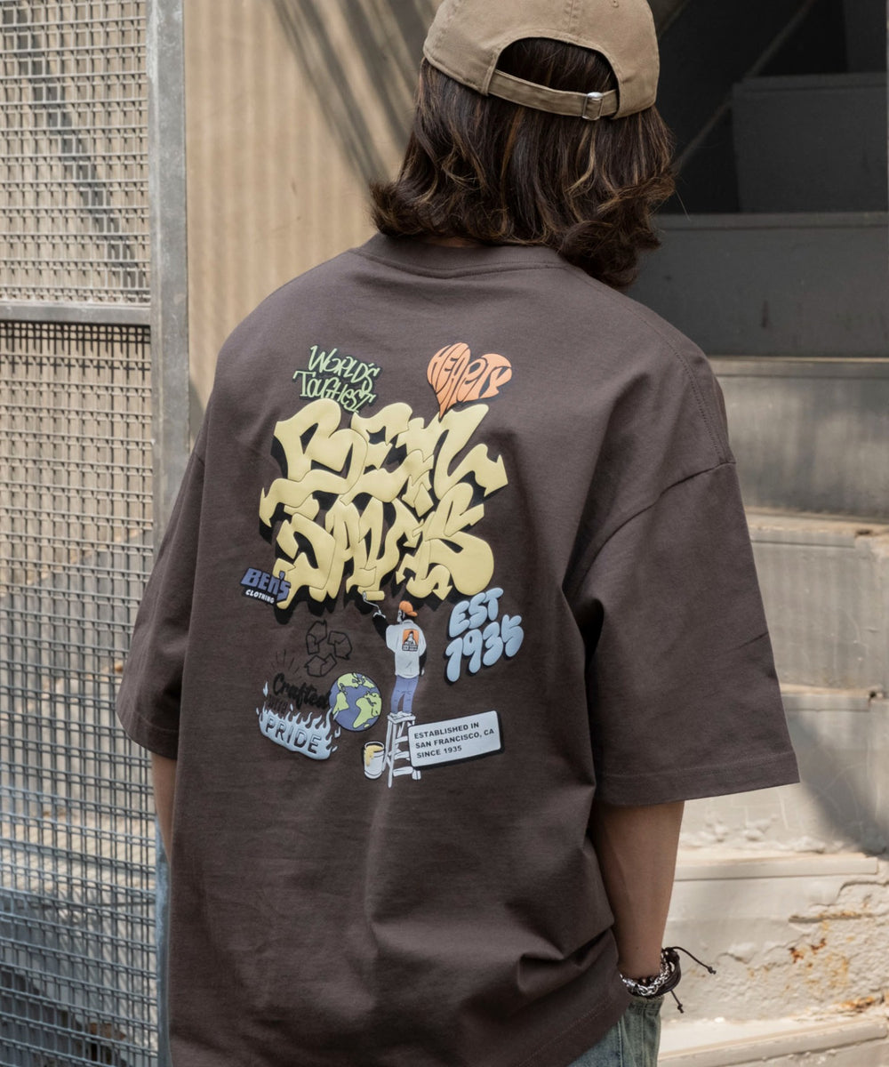 ブラウン　モデル175cm L着用