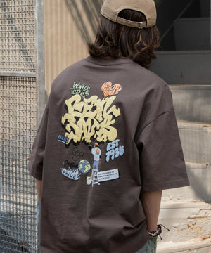 ブラウン　モデル175cm L着用