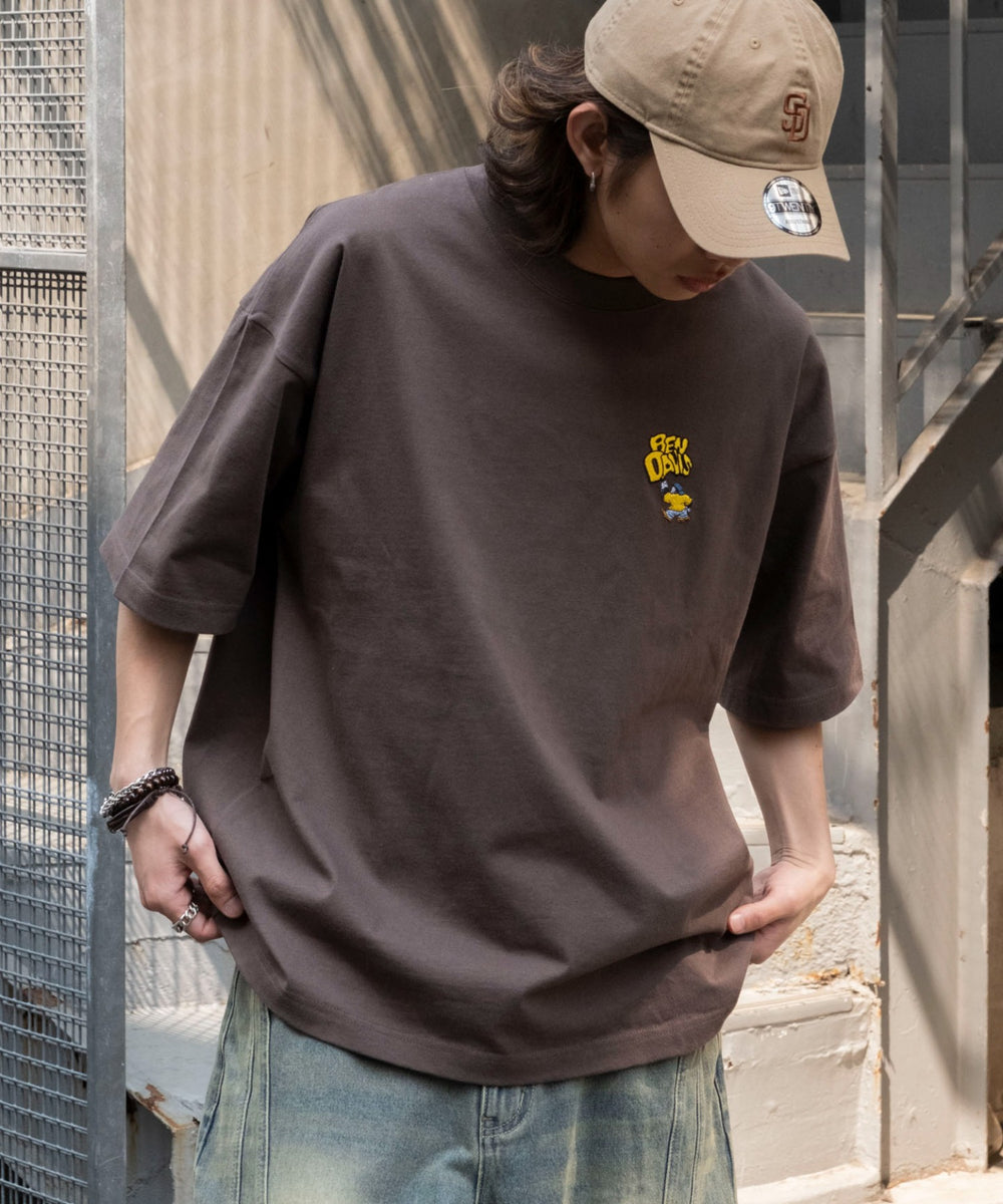 ブラウン　モデル:175cm L着用