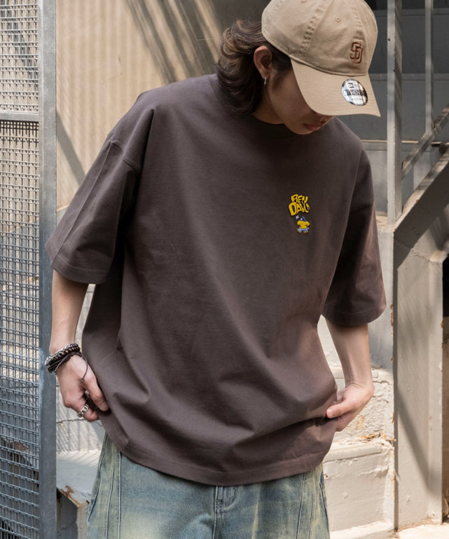 ブラウン　モデル:175cm L着用