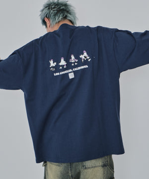 ブルー モデル：178cm L着用