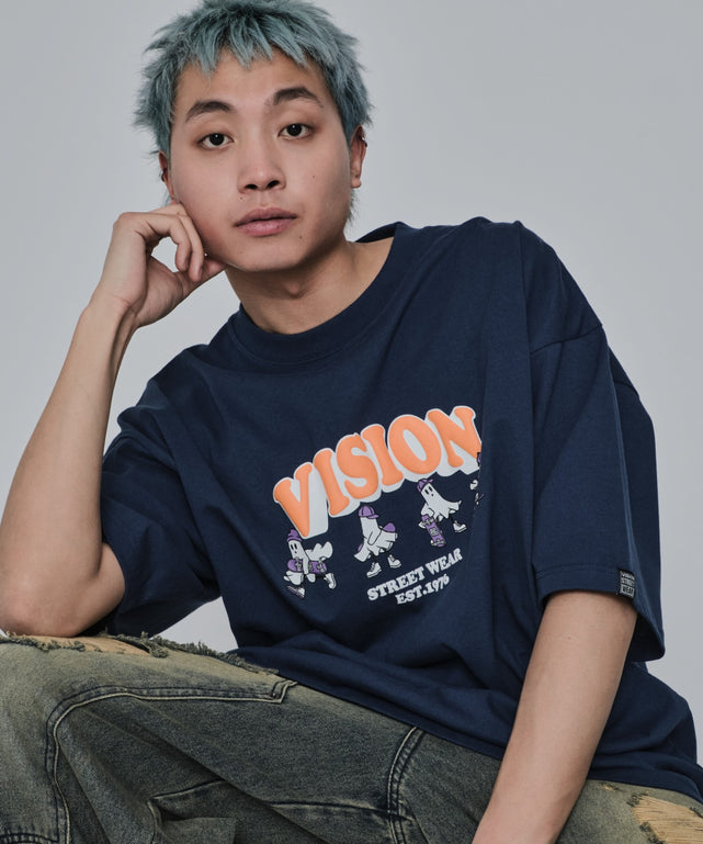 ブルー モデル：178cm L着用