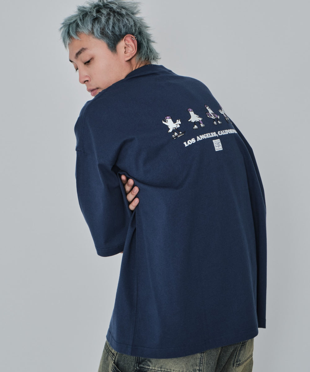 ブルー モデル：178cm L着用