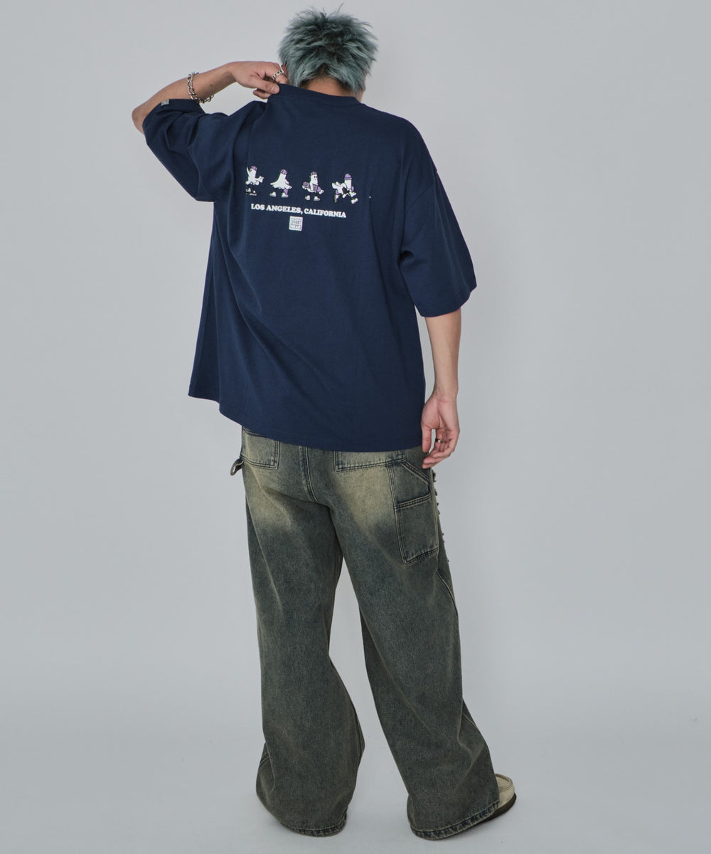 ブルー モデル：178cm L着用