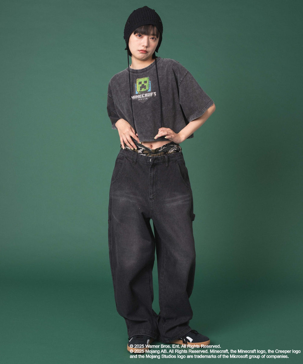 スミクロクリーパー（柄4） モデル:168cm F着用