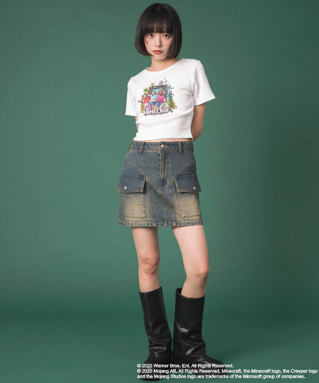 ホワイト　モデル:168cm F着用