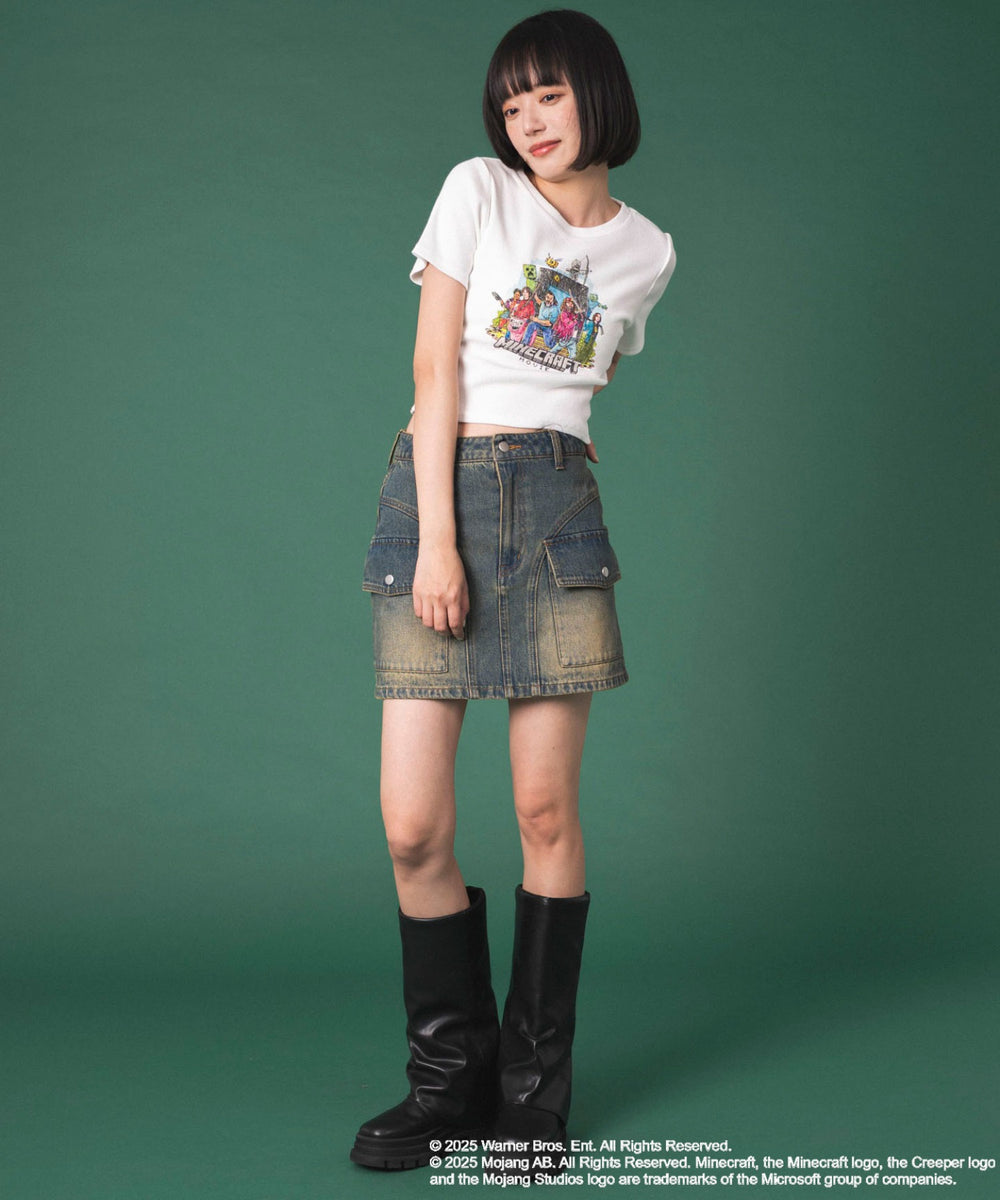 ホワイト　モデル:168cm F着用