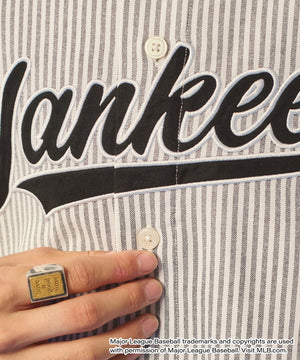 別注MLBストライプグラフィックシャツ（SS）