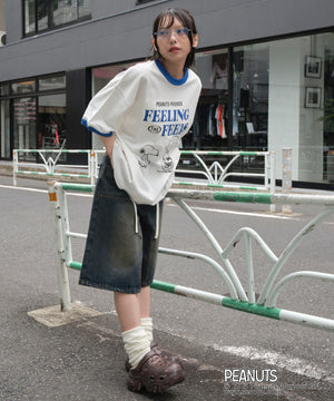 ホワイト　モデル:159cm L着用