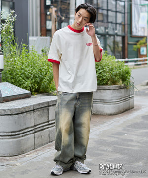 ホワイトアイボリー　モデル:178cm L着用