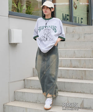 アッシュグレー　モデル:159cm M着用