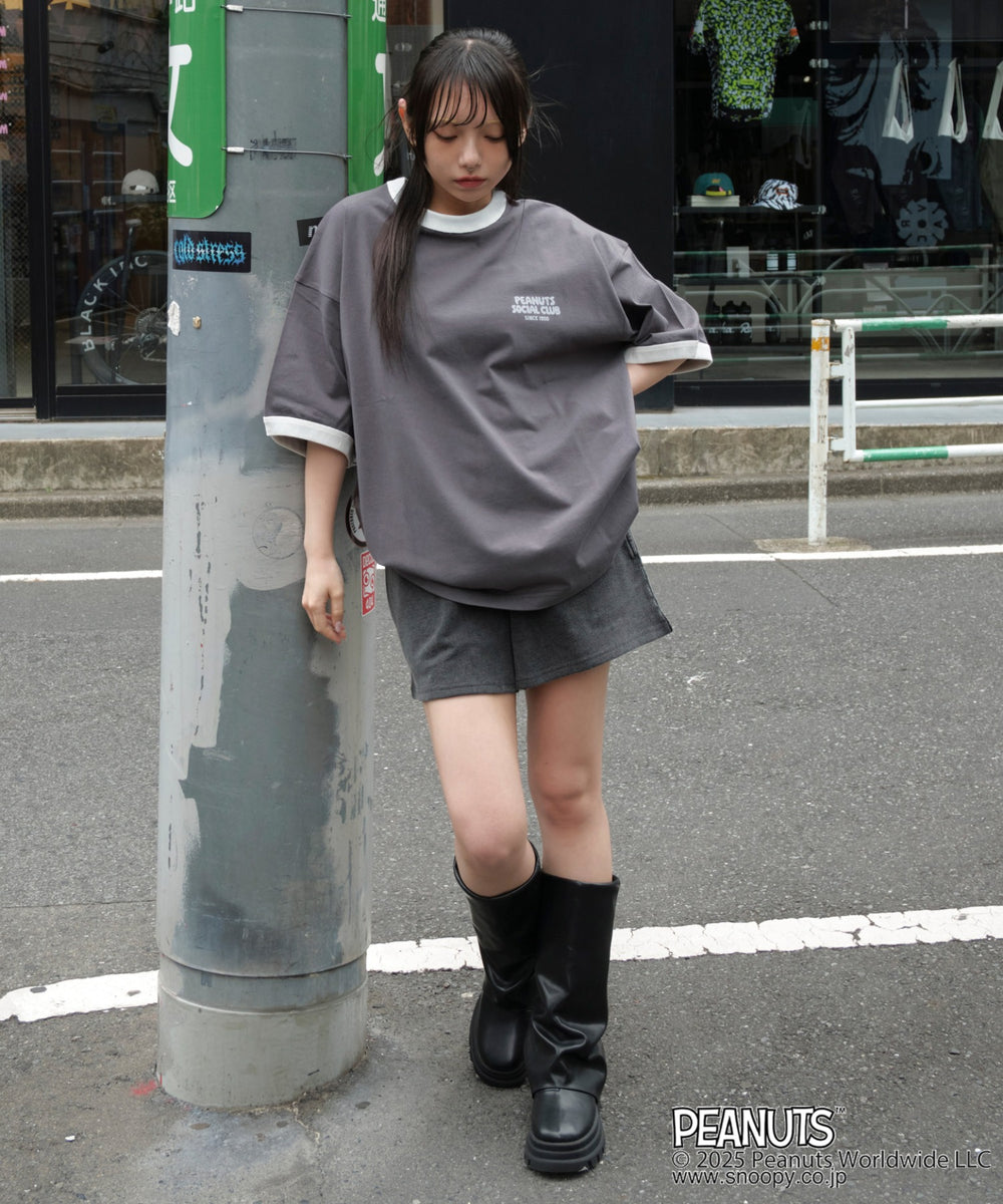 チャコール　モデル:159cm L着用