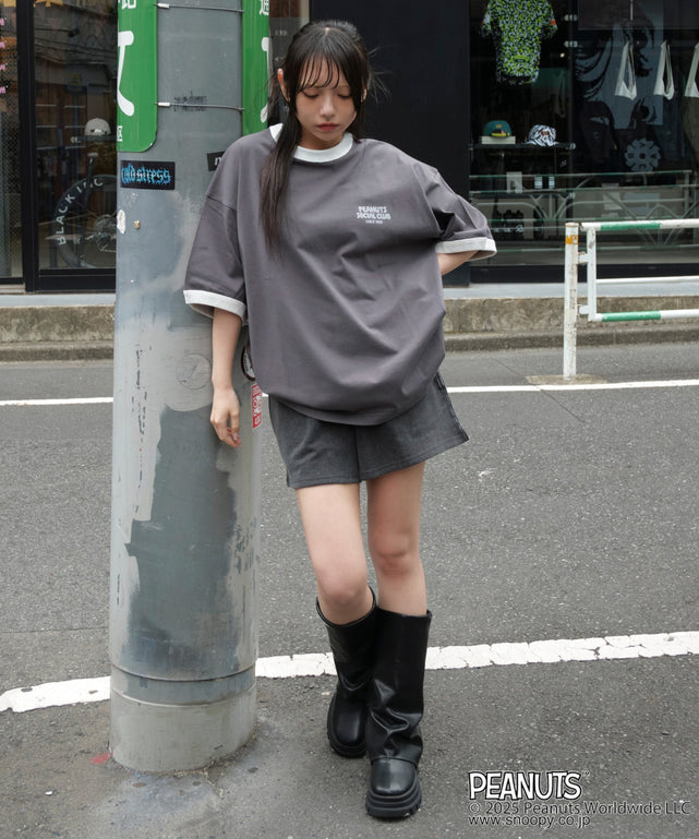 チャコール　モデル:159cm L着用