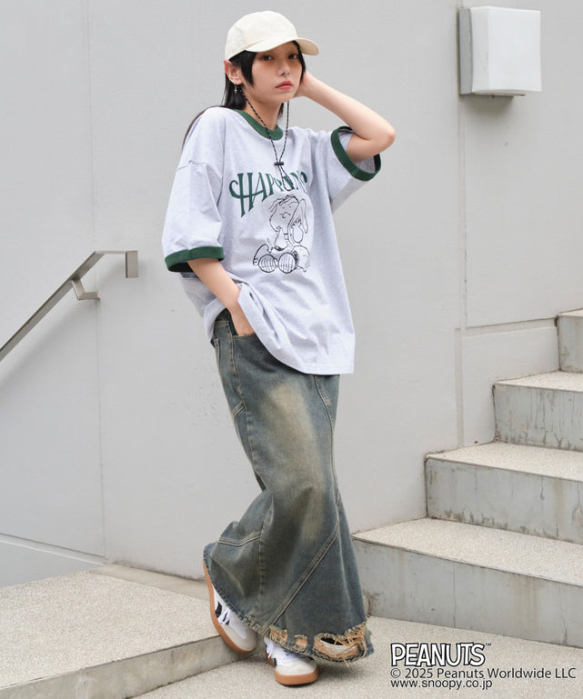 アッシュグレー　モデル:159cm M着用