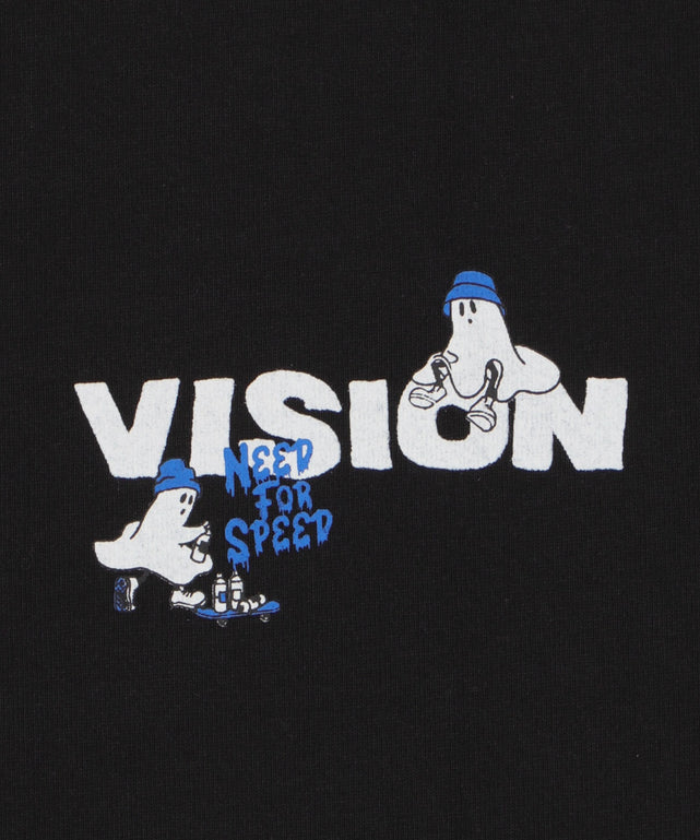 別注VISIONボックスロゴゴーストスケーターT（SS）