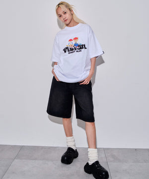 ホワイト モデル：172cm L着用