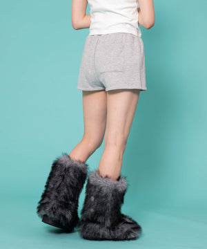 杢グレー　モデル:158cm F着用