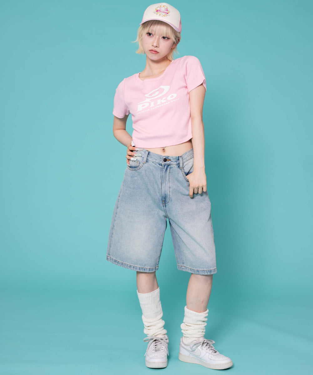 ピンク モデル：157cm F着用