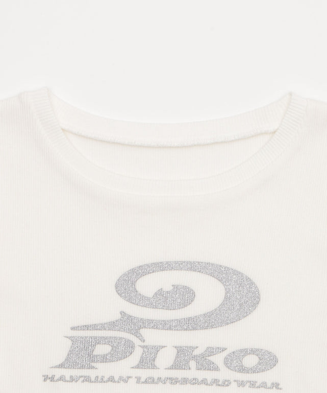 別注PIKOラメ　リブT