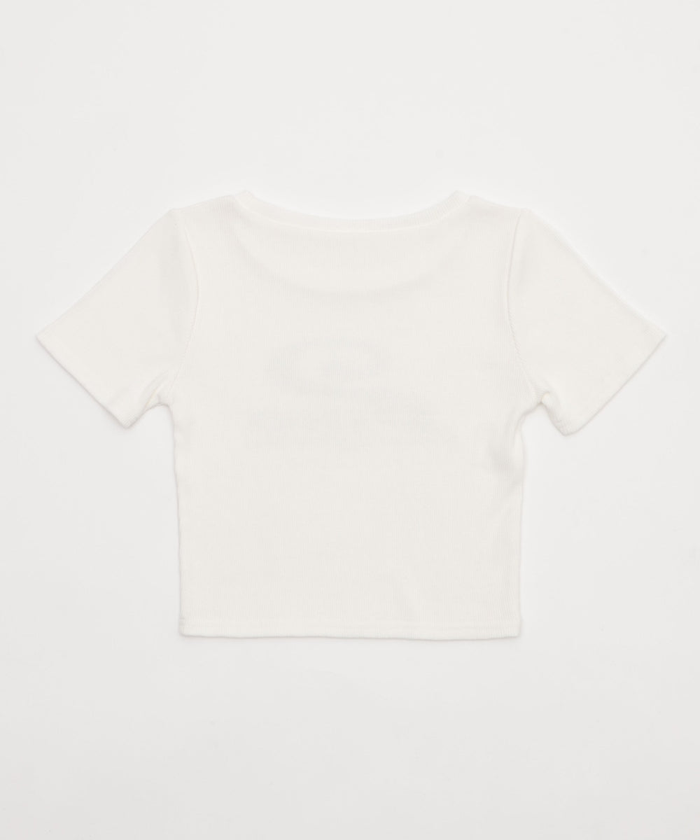 別注PIKOラメ　リブT