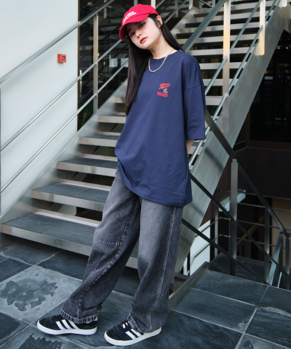 ネイビー モデル：160cm M着用