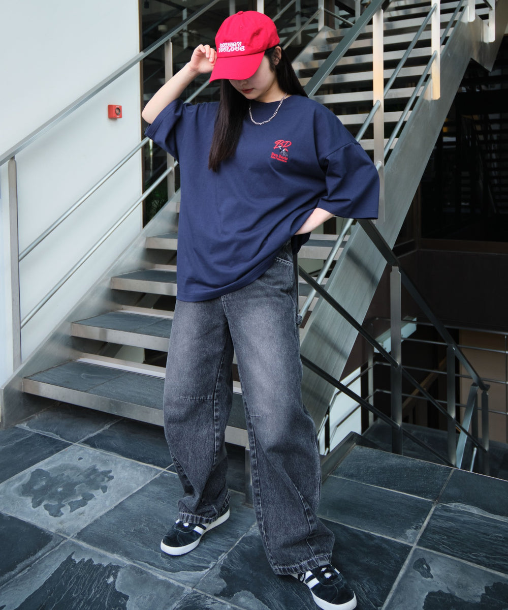 ネイビー モデル：160cm M着用