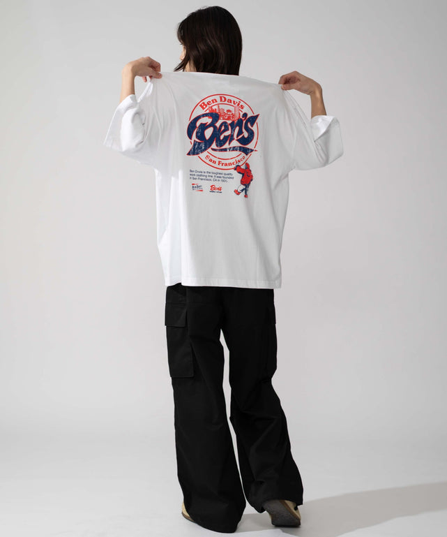 ホワイト モデル：175cm L着用