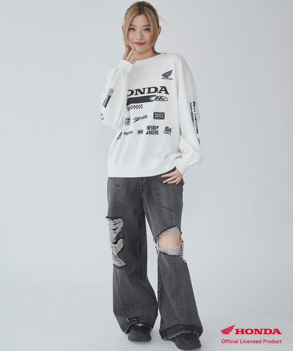 ホワイト　モデル:169cm F着用