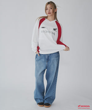 ホワイト　モデル:169cm L着用