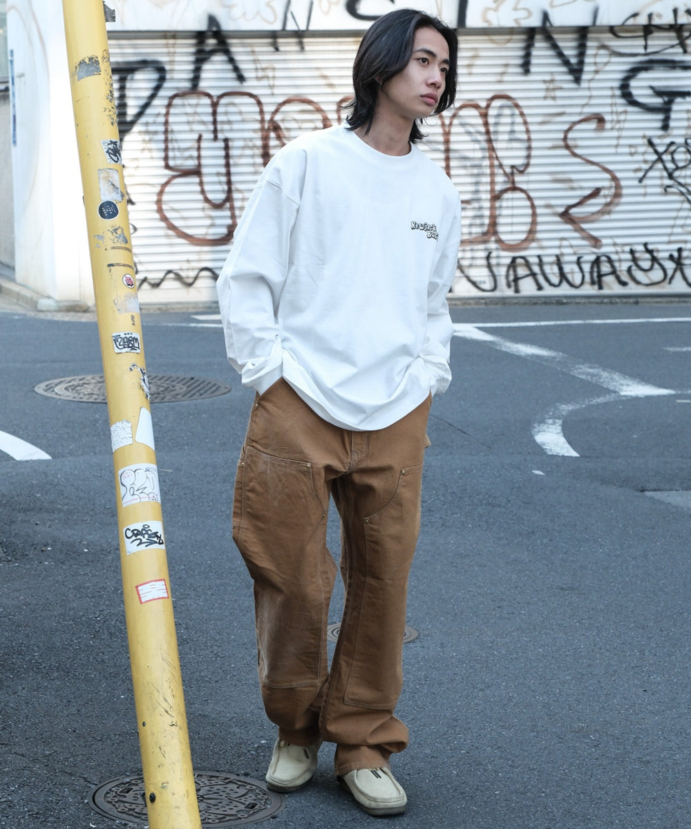 ホワイト モデル：175cm L着用