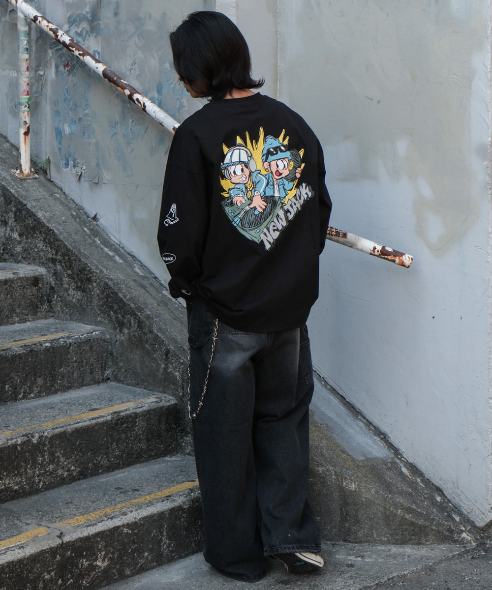 ブラック モデル：175cm L着用