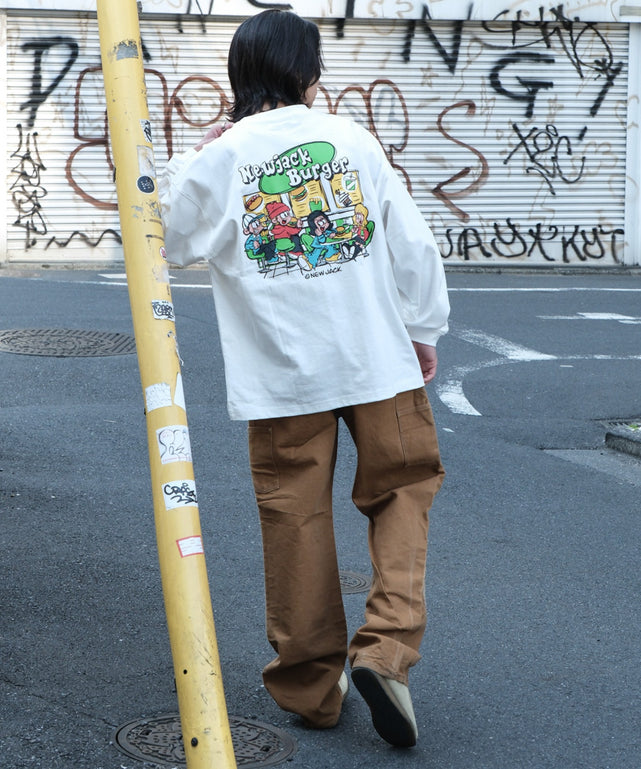 ホワイト モデル：175cm L着用