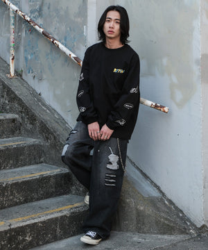 ブラック モデル：175cm L着用