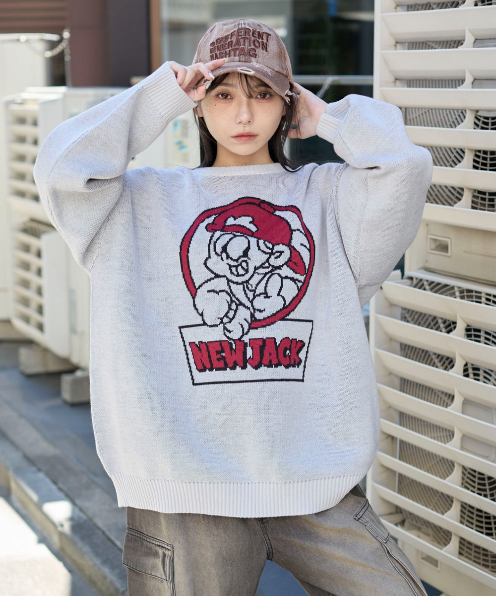 ホワイトアイボリー　モデル:159cm L着用