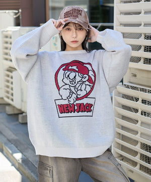 ホワイトアイボリー　モデル:159cm L着用